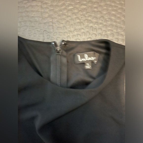 NWT Lulus Bodycon Lace Up Waist “Say So” Black Midi Dress - Picture 8 of 8